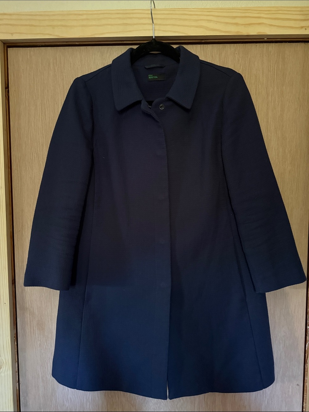 United Colors of Benetton Navy Trench Coat